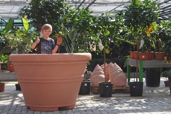 Kunststoff-Pflanztöpfe